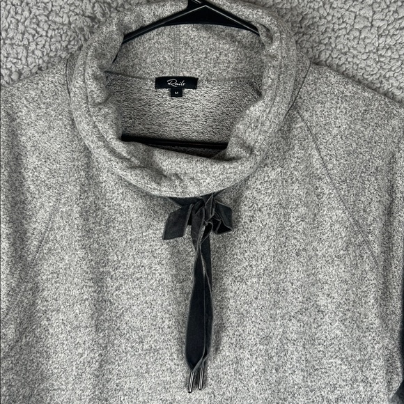 RAILS Faith Melange Grey Long Sleeve Pullover Sweater Women’s, Size M - Picture 12 of 15